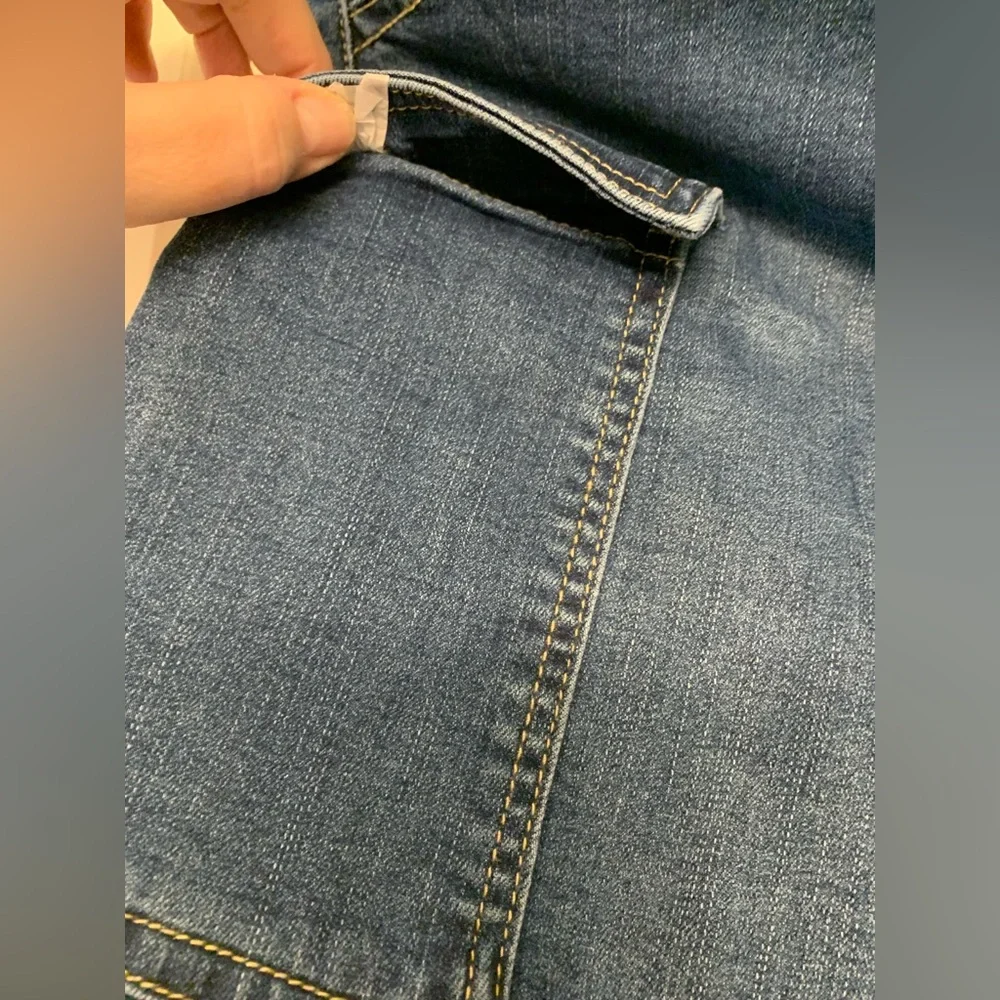 Kyra Cargo Denim Mini Skirt By Six/Fifty NWT 🌴